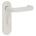 Hoppe AR600/25 Diamond White Nylon Steel Core Safety Bathroom Door Handle - 57m c/c - Paris Range