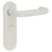 Hoppe AR600/25 Diamond White Nylon Steel Core Safety Bathroom Door Handle - 57m c/c - Paris Range