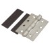 Intumescent Hinge Pads for FD30 & FD60 - Square - 100 x 30 x 0.5mm - Pack of 24