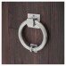 Hampstead Ring Door Knocker - 140 x 120mm - Satin Chrome
