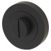 Jedo by Frelan Knurled Easy Bathroom Turn & Release - 50mm Diameter - Matt Black