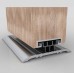 Norsound 850 Door Bottom Seal - 1500mm Length - Satin Anodised Aluminium