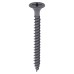 TIMCO Fine Thread Bugle Head Drywall Screws - 3.5 x 38mm - Dark Grey Phosphate - Pack of 1000