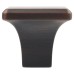 Crofts & Assinder Georgia Square Cabinet Knob - 32 x 32mm - American Copper