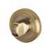 Exel Bathroom Turn & Release - 50mm Diameter - Antique Brass