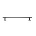 Croydex Epsom Flexi-Fix Round Towel Rail - 680 x 77.5 x 54mm - Matt Black