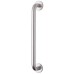 Exel 19mm D-Bar Door Pull Handle on Rose - Screw Fix - 425mm Centres - Satin Stainless Steel