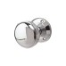 Exel Ringed Mortice Door Knob - 65mm Rose Diameter - Polished Chrome