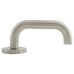 Exel Satin Stainless Steel 19mm Return to Door Handles on Round Rose 
