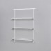 elfa Wardrobe & Storage Starter Kit - 1 Bay, 3 Ventilated Wire Shelf - 936 x 1532 x 320mm - White