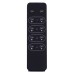 Integral LED 4 Zone Single Colour RF Receiver Handheld Remote Control for LED Strip Lights - Black 