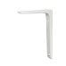 Exel Aluminium Shelf Bracket - 100 x 150mm - White