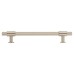 Hampstead Falmouth 12mm Knurled T-Bar Cabinet Pull Handle - 160mm Centres - Satin Nickel