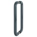 Hoppe AR602/600 Nylon D-Bar Door Pull Handle - Back to Back - 600mm c/c - Anthracite Grey