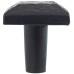 Olde Forge Vintage Square Cabinet Knob - 30 x 30mm - Antique Black Iron