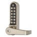Borg BL5701 Easicode Pro Code Push Button Code Lock and Tubular Latch - Stainless Steel