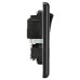 Knightsbridge 13A 2 Gang Double Pole Switched Socket with Twin Earths - Matt Black