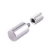Bramah Rola Removable Egress Sash Window Stop - Polished Chrome - 2 Body + 4 Inserts