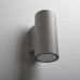 Hampstead 6W LED Outdoor Up & Down Wall Light - IP65 - 3000K Warm White - Silver