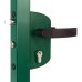 Locinox LAKZ Gate Lock Kit - 160 x 31 x 76.5mm - Black 