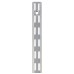 elfa Twin Slot Shelving System - Shelf Wall Upright - 1980mm Length - Platinum