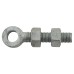 Adjustable Gate Eye - 100mm for 19mm Pin - Galvanised