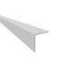 Rothley 2500mm Self-Adhesive Plastic Angle - Equal Sided - 15 x 15 x 1mm - White 