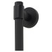 Hampstead Thick Lines T-Bar Door Pull Handle on Rose - Screw Fix - 300mm Centres - Matt Black