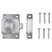 Hampstead Box Style Cupboard Catch - 55 x 40 x 35mm - Satin Chrome 