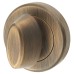 Serozzetta by Carlisle Brass Bathroom Turn & Release - 50mm Diameter - Oval - Antique Brass
