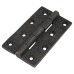 Cast Iron Butt Door Hinge - 102 x 63mm - Self Colour - Pair