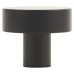 Exel Rye Round Cabinet Knob - 30mm Diameter - Matt Black