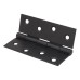 Butt Door Hinge - 102 x 72 x 2mm - Black Epoxy Coated - Pair Butt Door Hinge - 102 x 72 x 2mm - Black Epoxy Coated - Pair