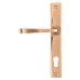 From The Anvil Avon uPVC Slimline Multipoint Door Handle - 92mm c/c - Polished Bronze