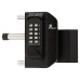 Borg BL3080 External Marine Grade Easicode Pro Push Button Code Lock - Right Hand - Black