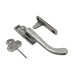From The Anvil Pear Drop Locking Night Vent Casement Window Fastener - Right Hand - Pewter