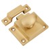 Hampstead Box Style Cupboard Catch - 55 x 40 x 35mm - Satin Brass 