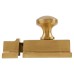 Hampstead Box Style Cupboard Catch - 55 x 40 x 35mm - Satin Brass 