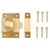 Hampstead Box Style Cupboard Catch - 55 x 40 x 35mm - Satin Brass 
