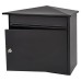 Burg Wachter Mersey Mailbox - 359 x 349 x 206mm - Black