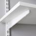 elfa Twin Slot Shelving System - Shelf Bracket for Solid Shelving - 170mm Length - White