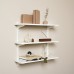 elfa Twin Slot Shelving System - Shelf Bracket for Solid Shelving - 170mm Length - White