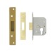 ERA Viscount Euro Profile Deadlock - 64mm Case - 44mm Backset - Polished Brass