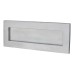 Heritage Brass by M Marcus Letter Plate - 254 x 101mm - Satin Chrome