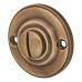 Exel Bathroom Turn & Release - 40mm Diameter - Antique Brass
