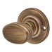 Exel Bathroom Turn & Release - 40mm Diameter - Antique Brass