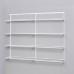 elfa Wardrobe & Storage Starter Kit - 2 Bay, 8 Ventilated Wire Shelf - 1855 x 1532 x 320mm - White