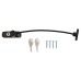 Cable Window Restrictor - Black