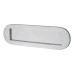 Radius Letter Plate - 254 x 77mm - Polished Chrome