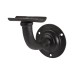Olde Forge Heavy Duty Handrail Bracket - 83mm Projection - Black Antique Iron